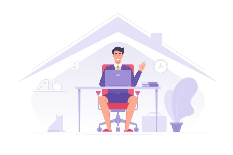 Przygotowanie miejsca pracy w domu